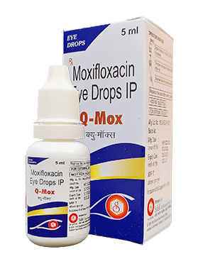 QMox Moxifloxacin Eye Drops